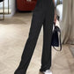 Lisa - Elegante Set met effen overhemd en broek