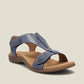 Kathrin - Eté 2023 Chaussures en cuir avec sandales réglables