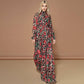 Mia | Vrolijke Blooms maxi-jurk
