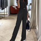 Lisa - Elegante Set met effen overhemd en broek