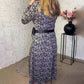 Jurk met Col en print
