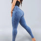 LorenzoZipari™ dames jeans legging met rits