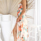 Lange Jurk met Abstracte print