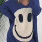 Lilly | Elegante smiley trui met lange mouwen