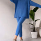 Liza | Elegante coltrui trui en slanke broek