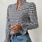 Top met leuke zwart-witte print