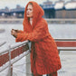CRIPES - Strickjacke mit Kapuze Warm