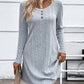 Jantien | Comfy jurk met ronde hals
