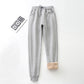 Cripes Pantalon de jogging pour femmes, doublé en sherpa