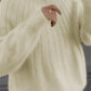 Cripes Pull en tricot doux de couleur unie