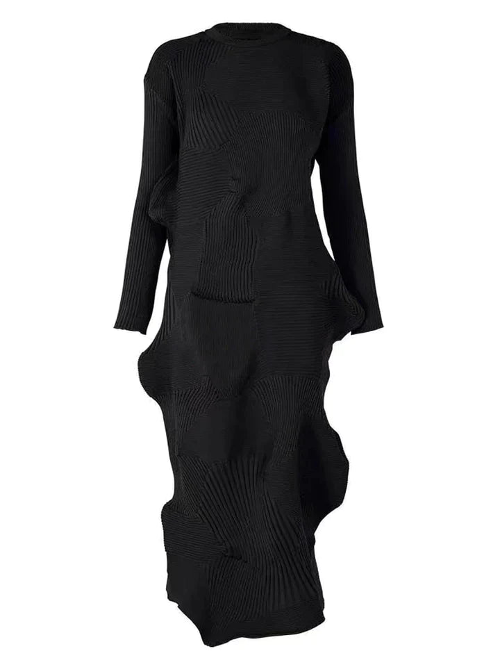 Selina | ASYMMETRISCHE GEBREIDE JURK