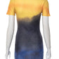Lindsay | RIPPLE STRETCH GRADIËNT SKINNY MINI-JURK