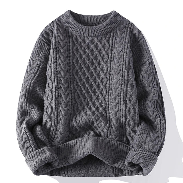 Veala | Warme Mannen Gebreide Trui | Comfort en Stijl in Eén