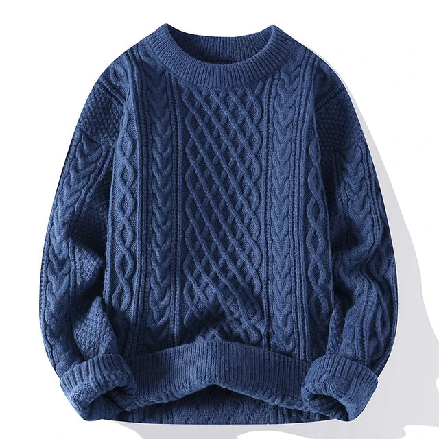 Veala | Warme Mannen Gebreide Trui | Comfort en Stijl in Eén