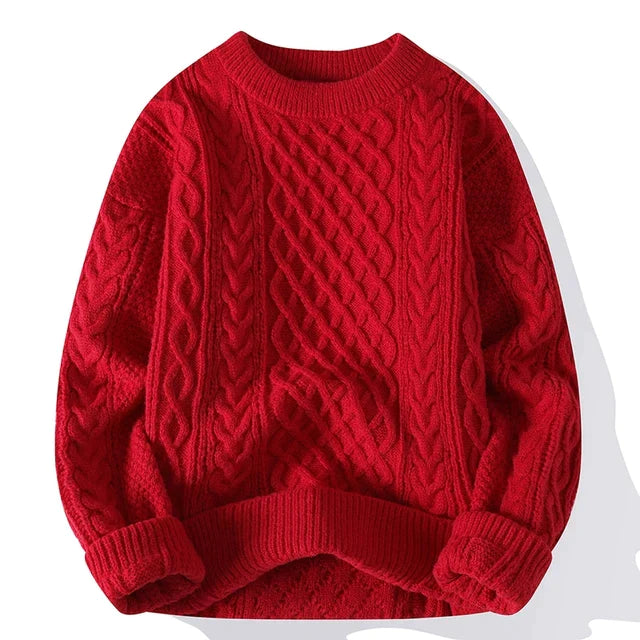 Veala | Warme Mannen Gebreide Trui | Comfort en Stijl in Eén