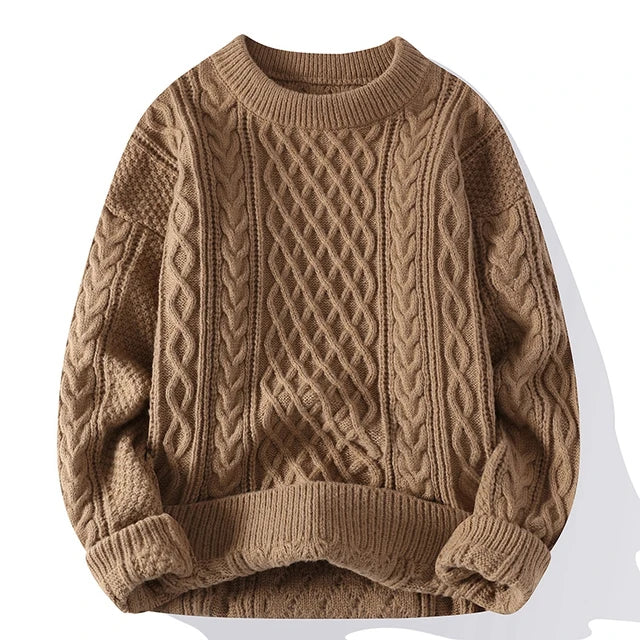 Veala | Warme Mannen Gebreide Trui | Comfort en Stijl in Eén