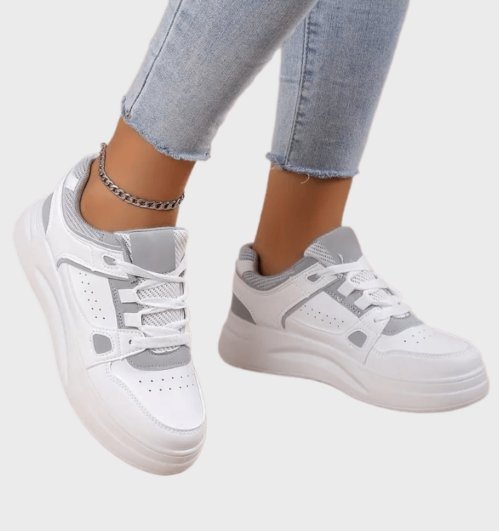 Hazelyn | Veelkleurige sneakers met veters