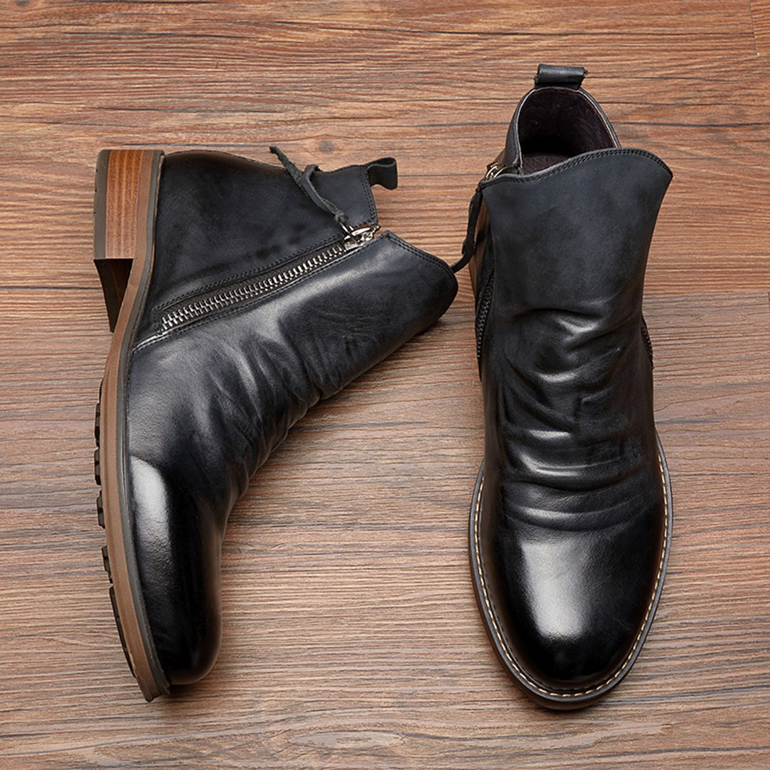 Veala | Trendy Enkelhoge Boots voor Mannen met Klasse