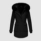 Cripes - Veste d'hiver imperméable à capuche pour femme
