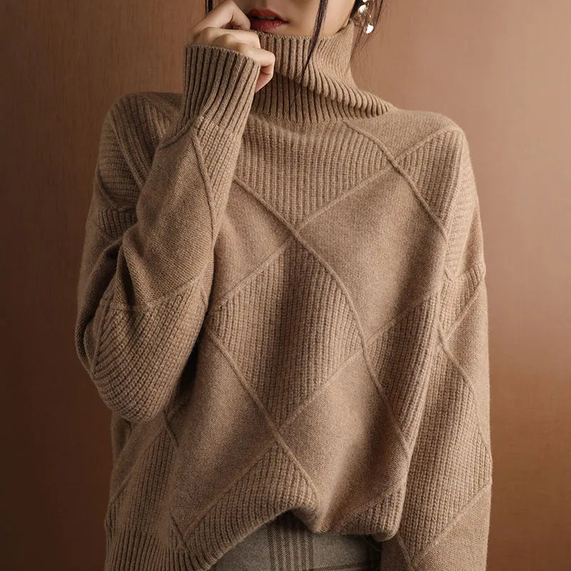 CRIPES - Pullover mit Rollkragen