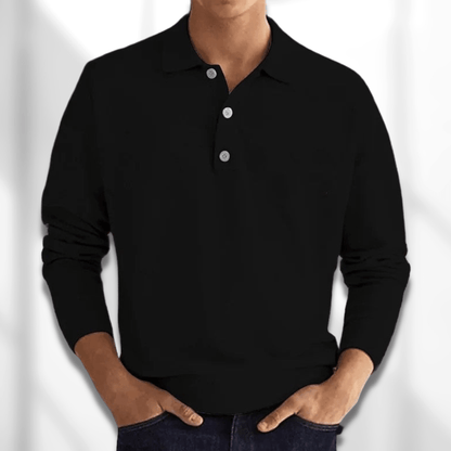 Veala | Luxe Polo Sweater voor Modebewuste Mannen 2024