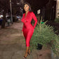 Lilah | Touch My Heart bandage midi-jurk