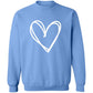Cuorello™️ Hart van Liefde Warme Sweatshirt