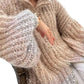 VogueDazzle™ - Dames Casual trui met pailletten en V-hals