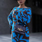 Gabriela | HERFST JACQUARD GEBREIDE JURK