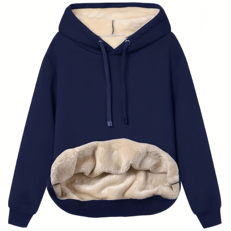 Leslie | Sweat à Capuche En Laine Polaire