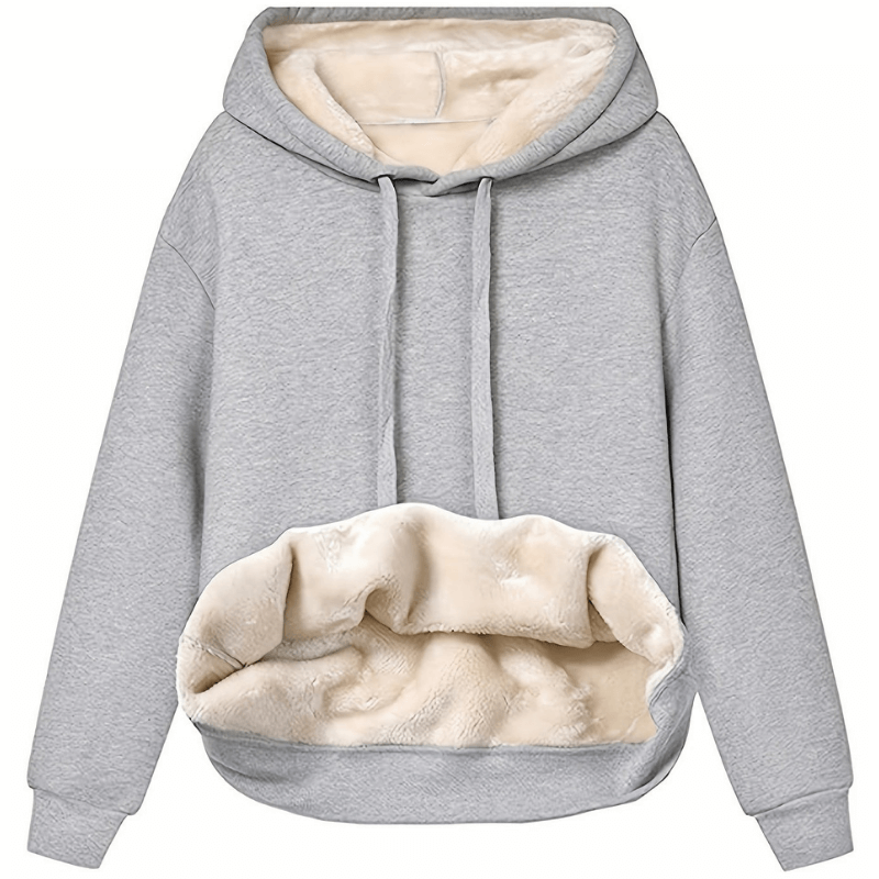 Leslie | Sweat à Capuche En Laine Polaire