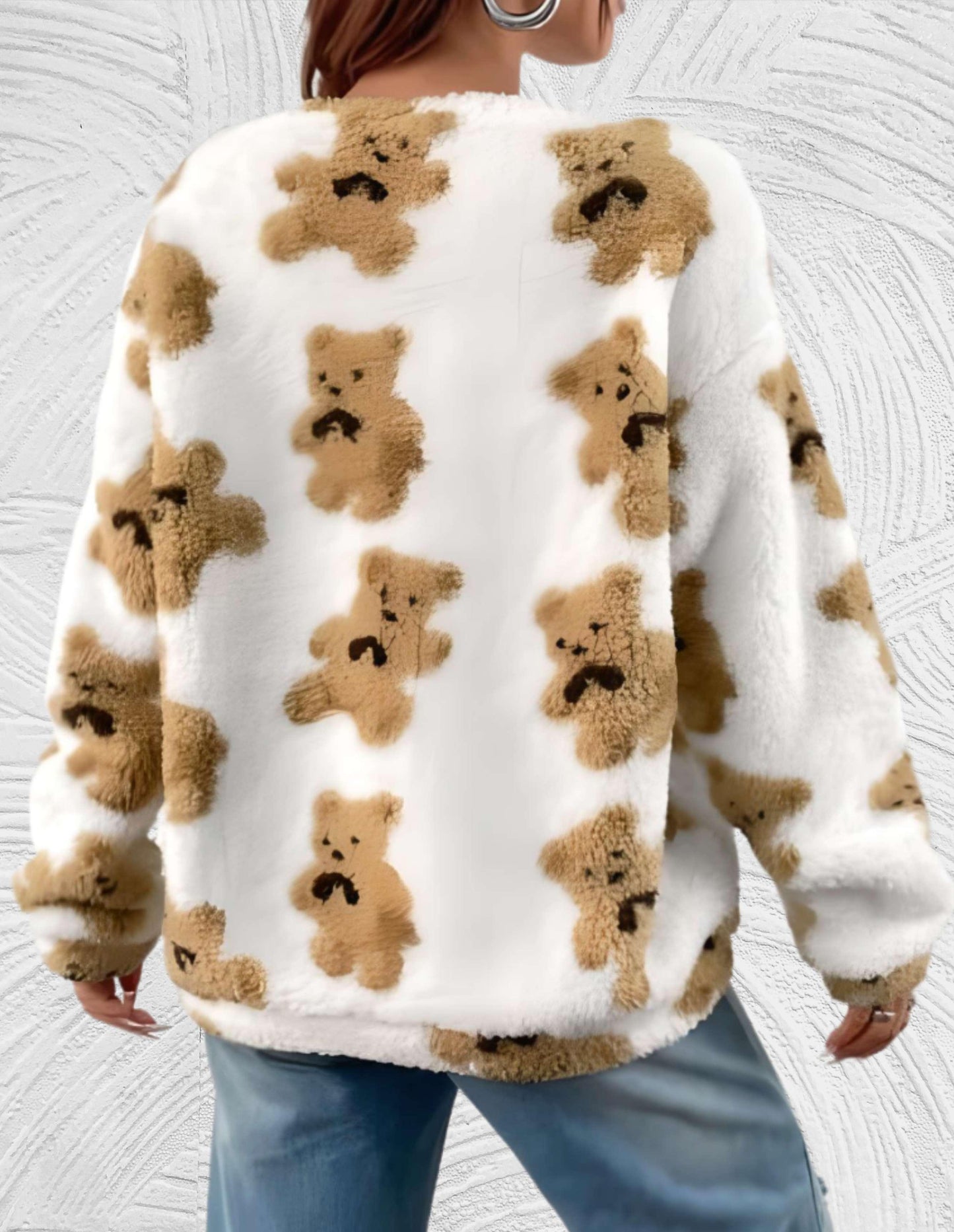Gail | Teddybeer Zachte wollen trui