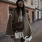 Grace | Comfy Sjaal jas met vollemouwen