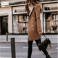 Veste manteau de couleur unie Cripes