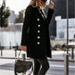 Veste manteau de couleur unie Cripes