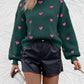 Heart | Oversized trui met ronde hals