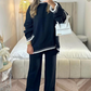 Marco Filati™ - Dames Luxe Gebreide Trui en Broek Set