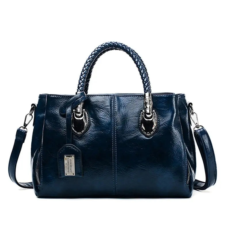 LuxeLeather™ Leren tas met grote inhoud