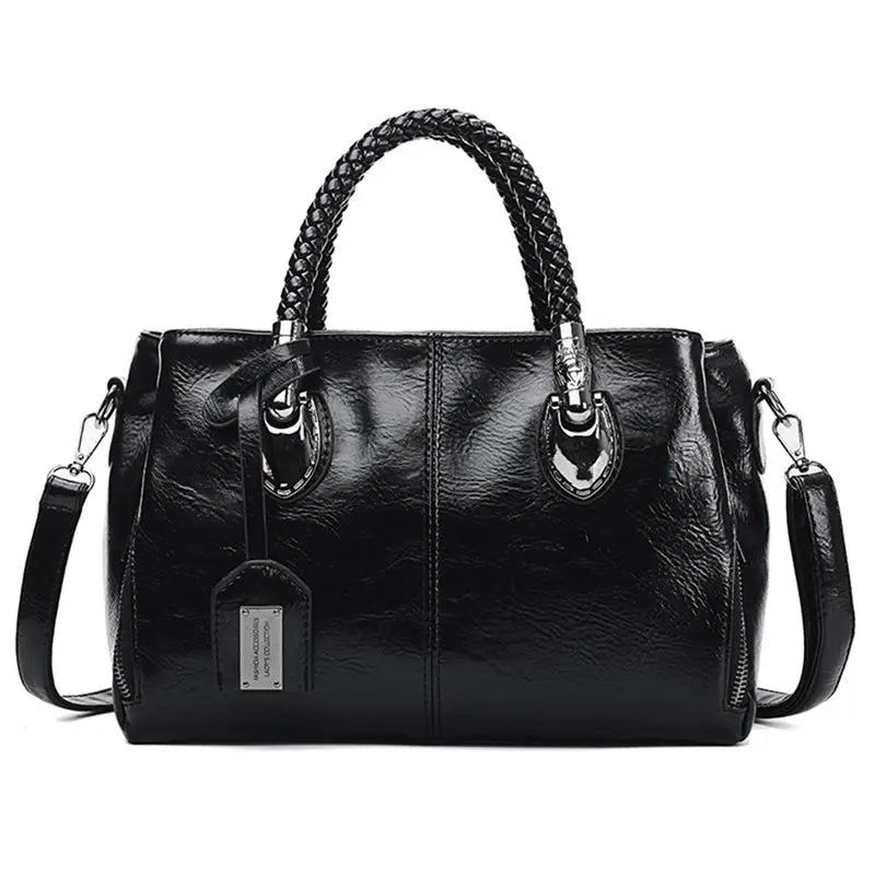 LuxeLeather™ Leren tas met grote inhoud