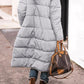 Cripes Manteau long confortable pour femme