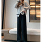 Cripes Pantalon large chaud et épais pour femmes