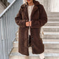 KIM - VESTE LONGUE TEDDY