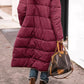 Cripes Manteau long confortable pour femme