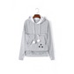 Pia - Sweat à Capuche avec Pochette Purrfect