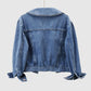 CRIPES - Damaris Premium Vintage Denim Jacke