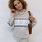 Winter Pullover | Warme Trui voor de Winter met Trendy Sneeuwpatroon