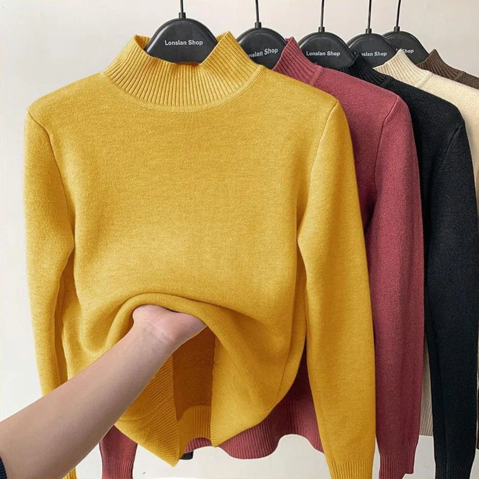 Pull Polaire à col mi-haut