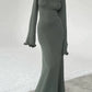 Tiffany | DAMES GEBREIDE JURK MET OPEN RUG