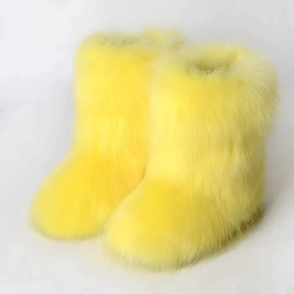 FluffySlipBoots™ Pluizige Vegan Cozy Laarzen