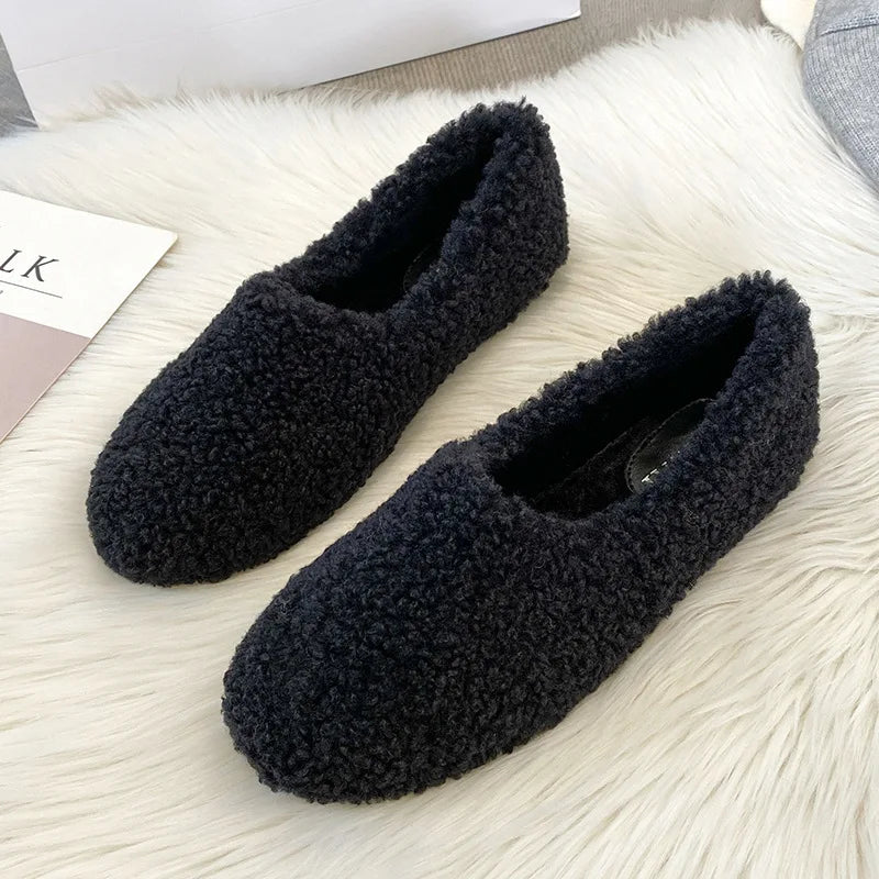 Veala | Cosy Warm dames loafers